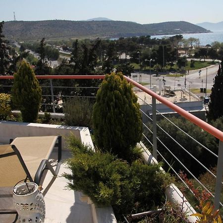 Varkiza Seaside Penthouse With Private Roof Deck Vári 外观 照片